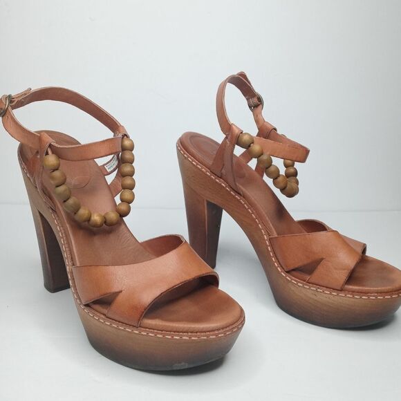 Ugg Naima platform sandals Cinnamon Bark Size 8.5 - Picture 1 of 10